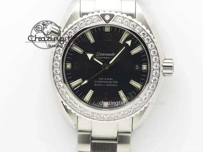 0131 Seamaster 300m Chrono SS RG OMF 1:1 Best Edition Blue Dial on SS RG Bracelet A Timeless 7686